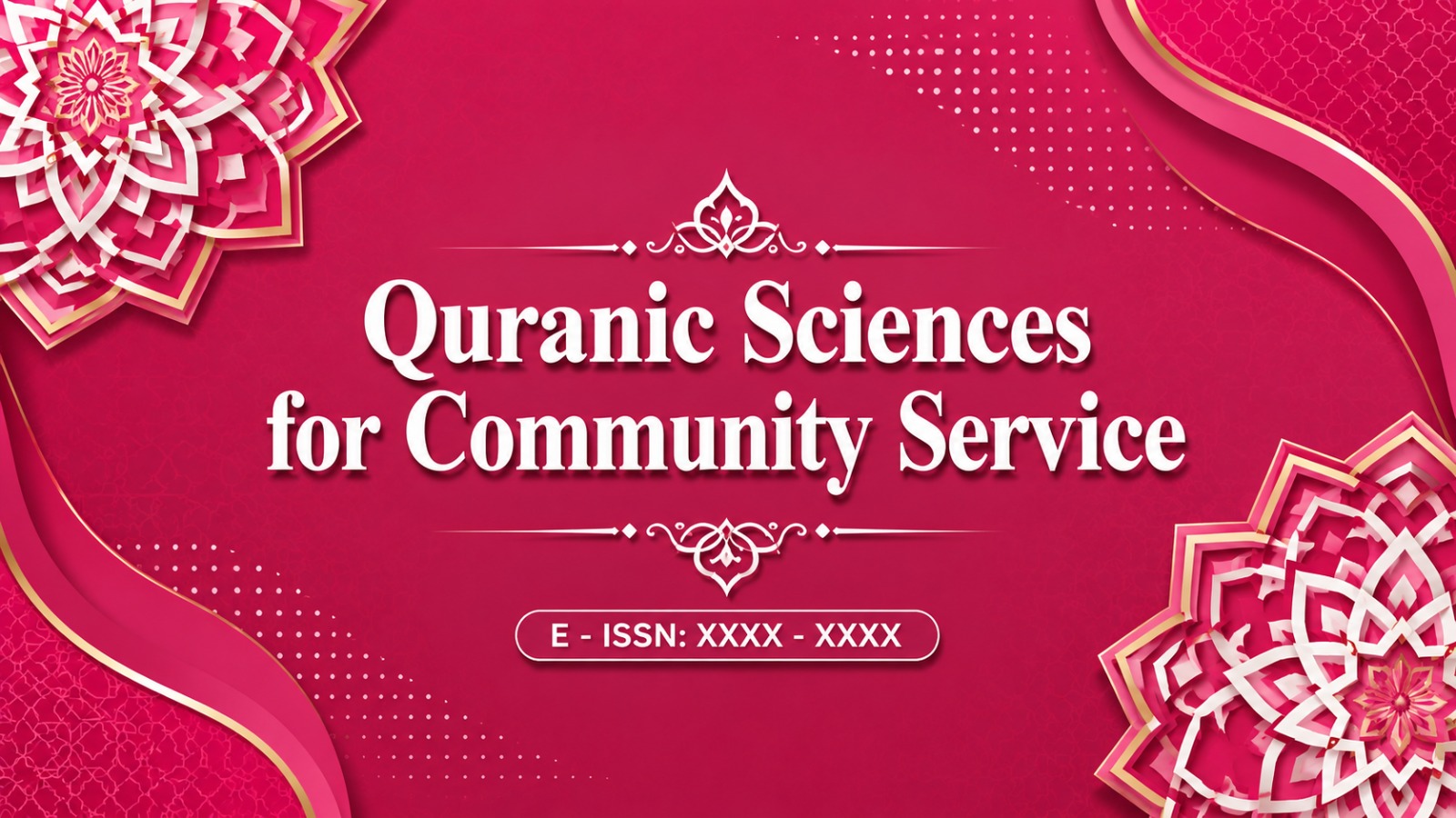 Quranic Sciences for Community Service