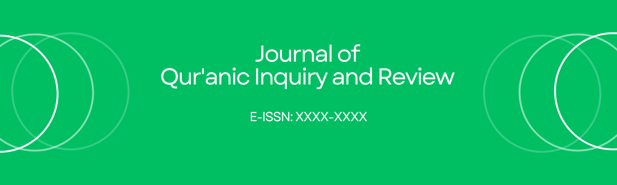 Journal of Qur'anic Inquiry and Review